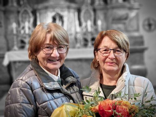 Erika Walter und Ida Stuchly